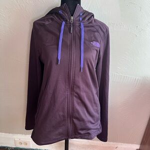 The North Face Purple Hooded Jacket